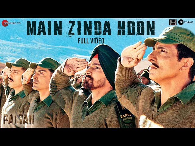 Main Zinda Hoon - Full Video | Paltan |Jackie S, Arjun R, Sonu S| Sonu Nigam | Anu Malik | J P Dutta class=