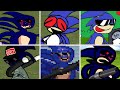 Friday Night Funkin&#39; - Too Fest but everytime it&#39;s Sanic turn a Different Skin Mod is used