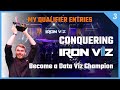 Become a Data Viz Champion | Conquering Tableau's Iron Viz | Part 3 | My Previous Feeder Entries