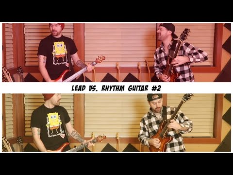 lead vs rhythm guitar 2