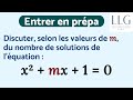 Combien ya-t-il de solutions ? en route vers la prépa LLG