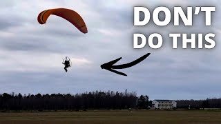 This Could Have Been Bad  Paramotor Launch Review