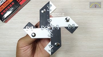 Pemadam gasing viral || Cara Membuat Pemadam gasing Hitam Putih Terbaru 