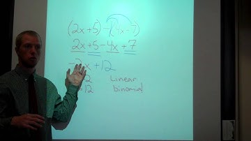 Polynomials in standard form