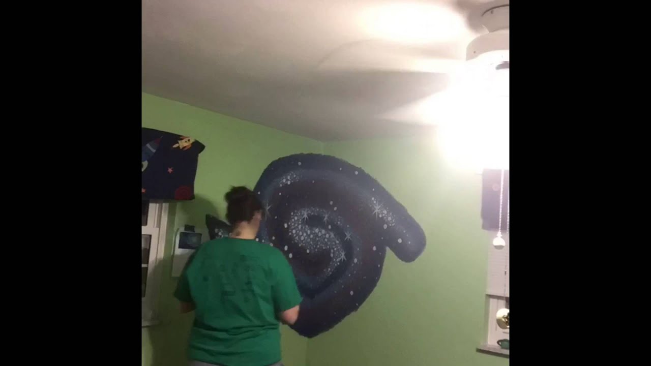 Time lapse: Galaxy for the Nursery!