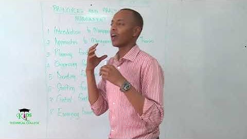 Introduction to Principles and Practice of Management