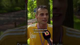 Lopers rennen afgelaste marathon Breda toch gewoon | #shorts