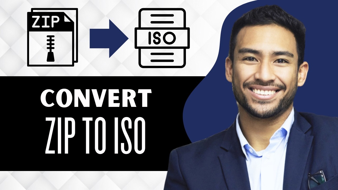 Iso Zip File How to Convert Zip File to ISO File (Full Guide) - YouTube