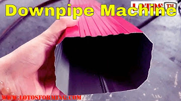 Downspout roll forming machine | Downpipe Roll Forming Machine " LOTOS 2021"