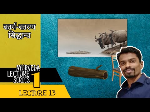 कार्य-कारण गुण | कार्य-करण सिद्धांत | आयुर्वेद व्याख्यान श्रृंखला