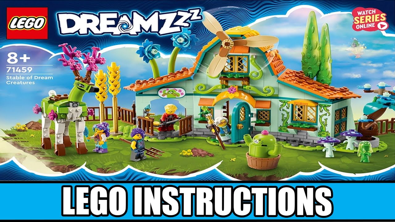Dreamzzz | Stable of Dream Creatures LEGO instructions