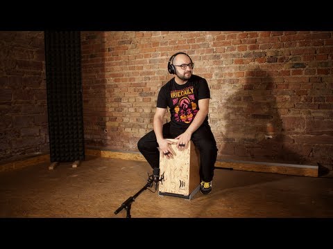 Modern Cajon Solo  /// Drum & Bass Style /// DADDI BAHMANI