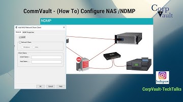 #Commvault - (How To) configure #NAS / #NDMP (#NetApp) backup(s)