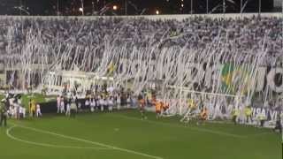 Santos 1 x 0 Velez, 24-05-2012, Entrada em campo emocionante, Libertadores 2012