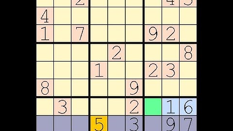 How to Solve Los Angeles Times Sudoku Expert  October 2, 2023