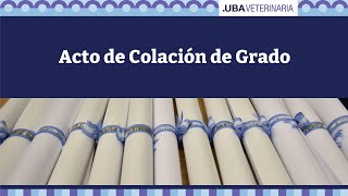 Acto de Colación de Grado - 25 de septiembre de 2026