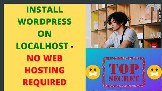 how to install wordpress on localhost 2021 ⚠️ no web hosting needed ⚠️ install wordpress on xampp