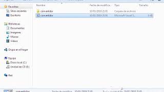 Como hacer un convertidor en visual basic 2010