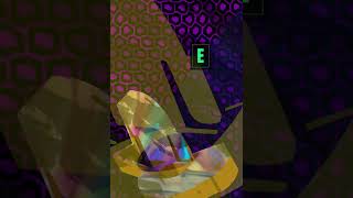 Letter E, wildstyle graffiti.