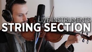 How To Record A Violin String Section with Emanuel Bender