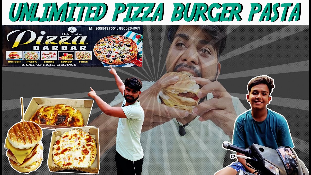 Pizza Darbar Unlimited Pizza, Burger, Pasta Only 1 Rs. Maharaja