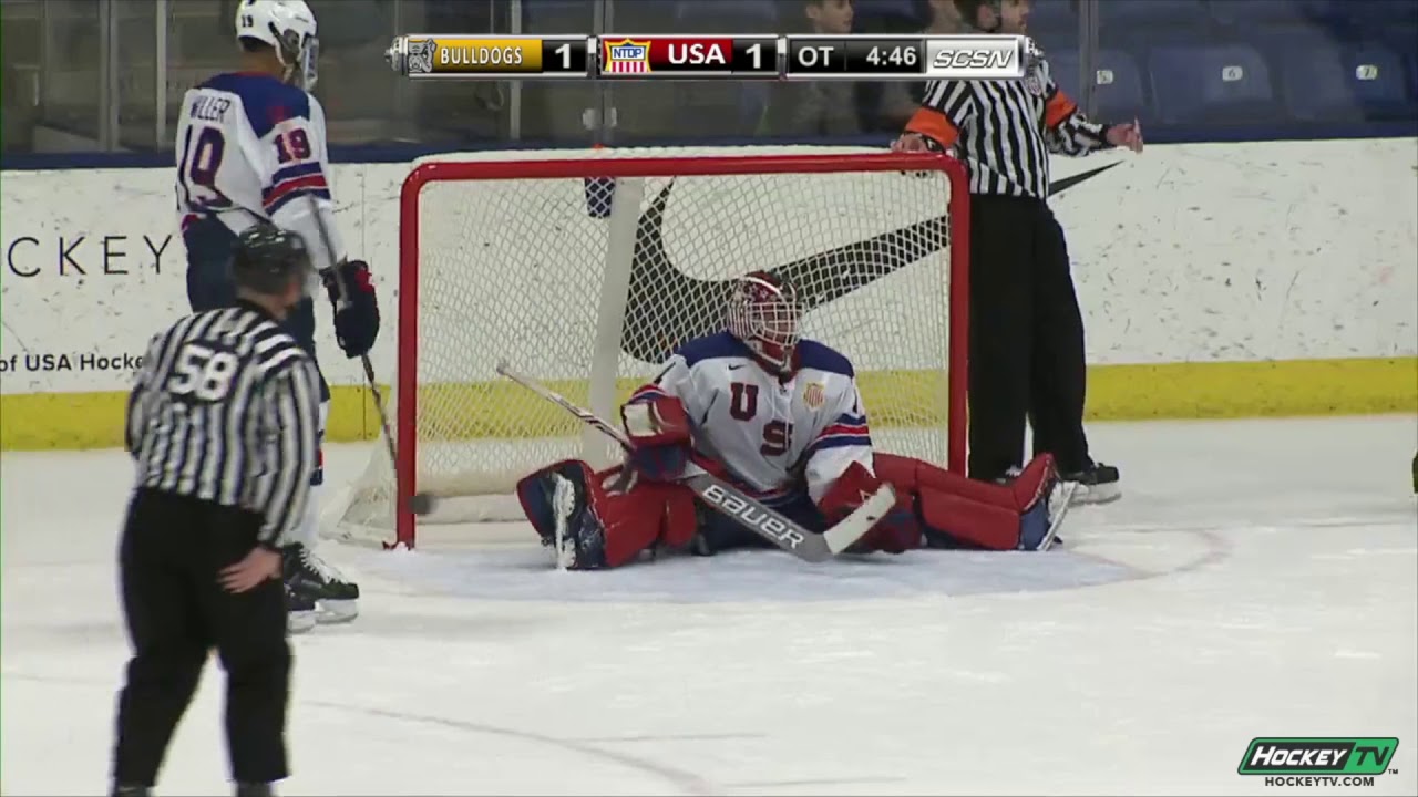 U18s 2-1 OT win Against Adrian College 11.22.17