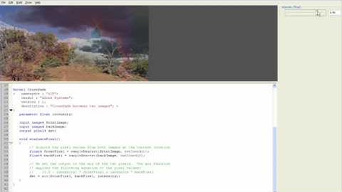 CodeDependent - Pixel Bender Shaders and Flex 4