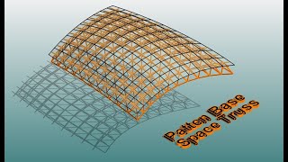 Everyday Revit (Day 430) - Pattern Based Space Truss