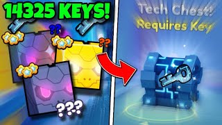 I Spent Over 10.000 Tech Keys And Got Insane Profit?!?🤑🥳-Pet Simulator 99