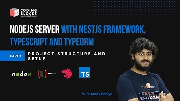 NodeJS server with NestJS Framework, TypeScript and TypeORM - Part 1: Project Structure and Setup