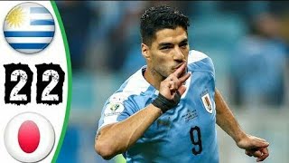 Uruguay vs Japan 2-2 All Goals & Highlights Copa Amerika 21/06/2019