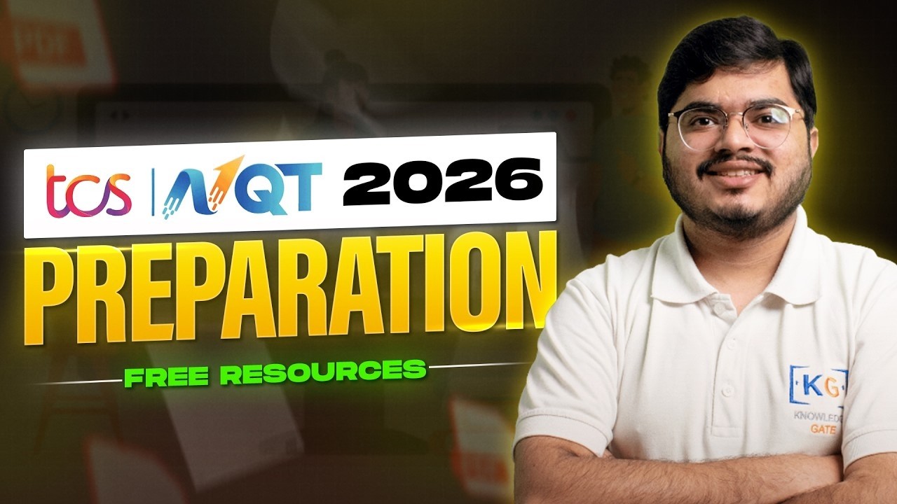 TCS NQT 2026 Preparation FREE COURSE: Crack Ninja, Digital & Prime! (Exam Pattern & Free Resources)