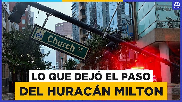 This is how Hurricane Milton passed: All the details of the phenomenon that impacted the United S...
