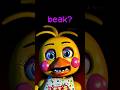 Why does Toy Chica lose her Beak? #fnaf #fivenightsatfreddys