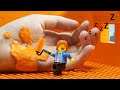 DIY Paint Wall | Lego Paint A Room Fast and Easy | Lego Stop Motion