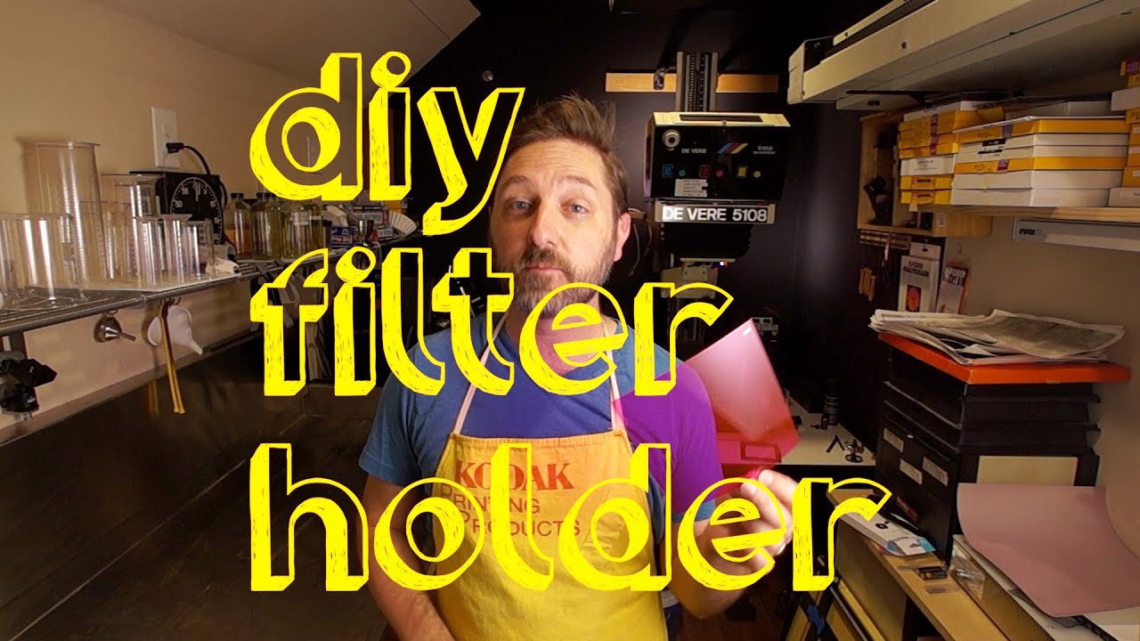 DIY Enlarger Filter Holder - YouTube