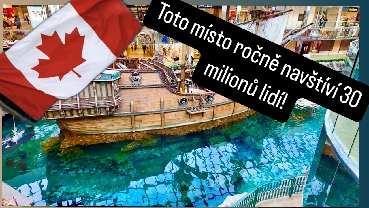 Největší obchoďák v severní americe?Jsou baráky v Edmontonu levnější než v Calgary? Život v Kanadě.