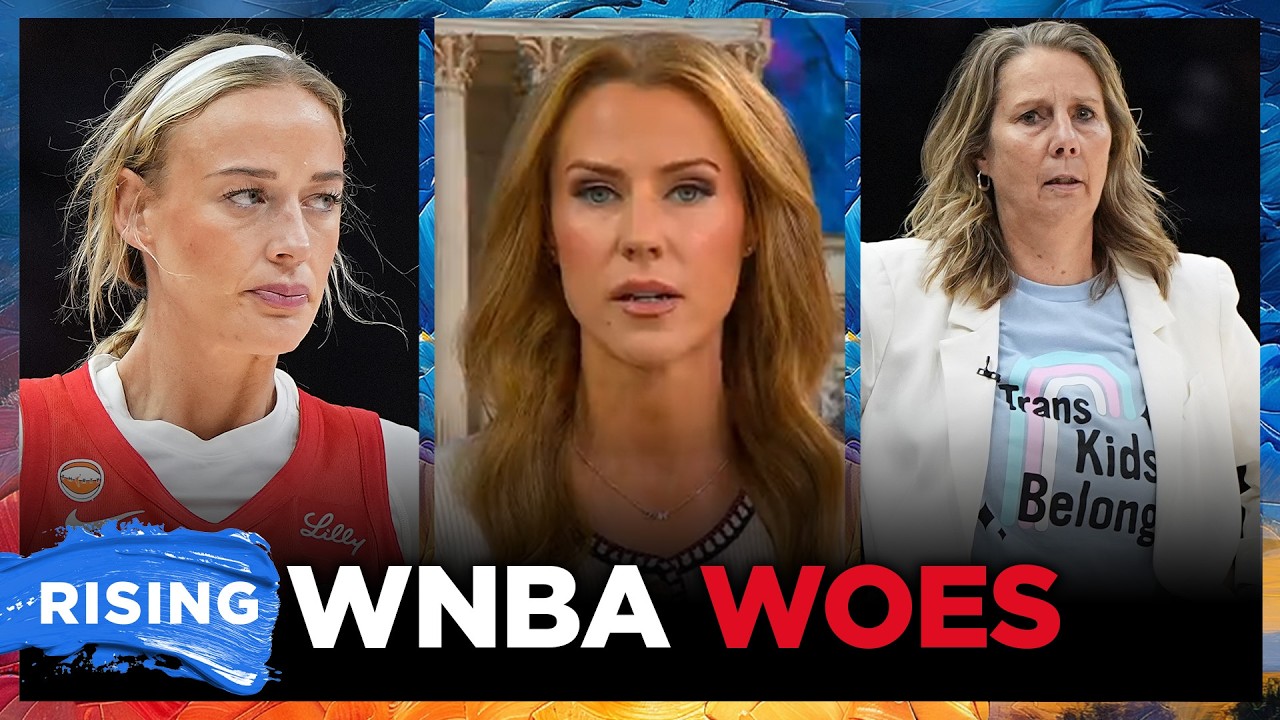 Sophie Cunningham DEFENDS female athletes; WNBA BUNGLES issue: Erin Maguire | RISING Sophie Cunningham DEFENDS female athletes; WNBA BUNGLES issue: Erin Maguire | RISING