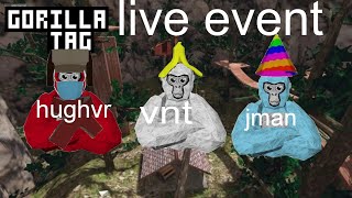gorilla tag live event 23 September 1 00am