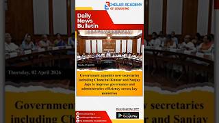💯Daily Current Affairs | 2nd April 2026 | APSC, SSC, ADRE Exam Updates #apsc #SSC #adre  #rrb #short