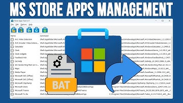 Create Shortcuts, Batch Files, Right Click Menu Items & More for Microsoft Store Apps