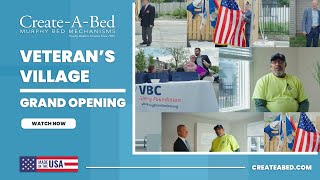 Create-A-Bed® x Veteran&#39;s Village - Grand Opening (May 2023)