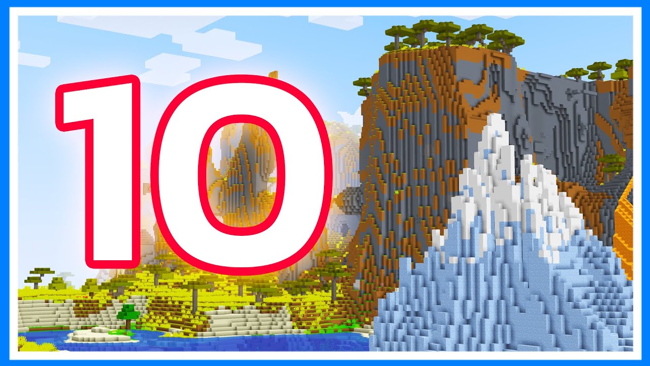 10 ซีดสุดมหัศจรรย์ (Amazing Seeds) ในเกม Minecraft
