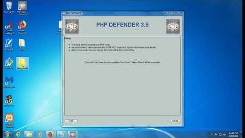 How to compile your Php code by Phpdefender