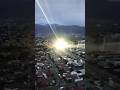 Laser beam strikes a house technology space laser shorts solareclipse totalsolareclipse sun