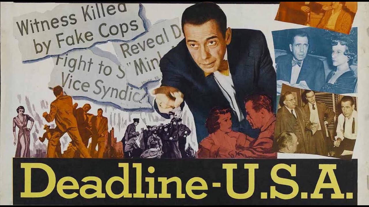 Αποτέλεσμα εικόνας για deadline - u.s.a. (1952)