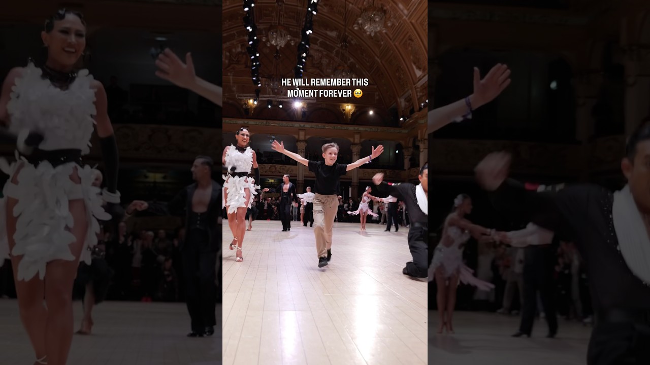 Beautiful moment after the WDSF GrandSlam Final in Winter Gardens ♥️