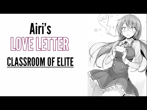 Airi Sakura's Love Letter Story - Classroom of Elite Volume 4.5