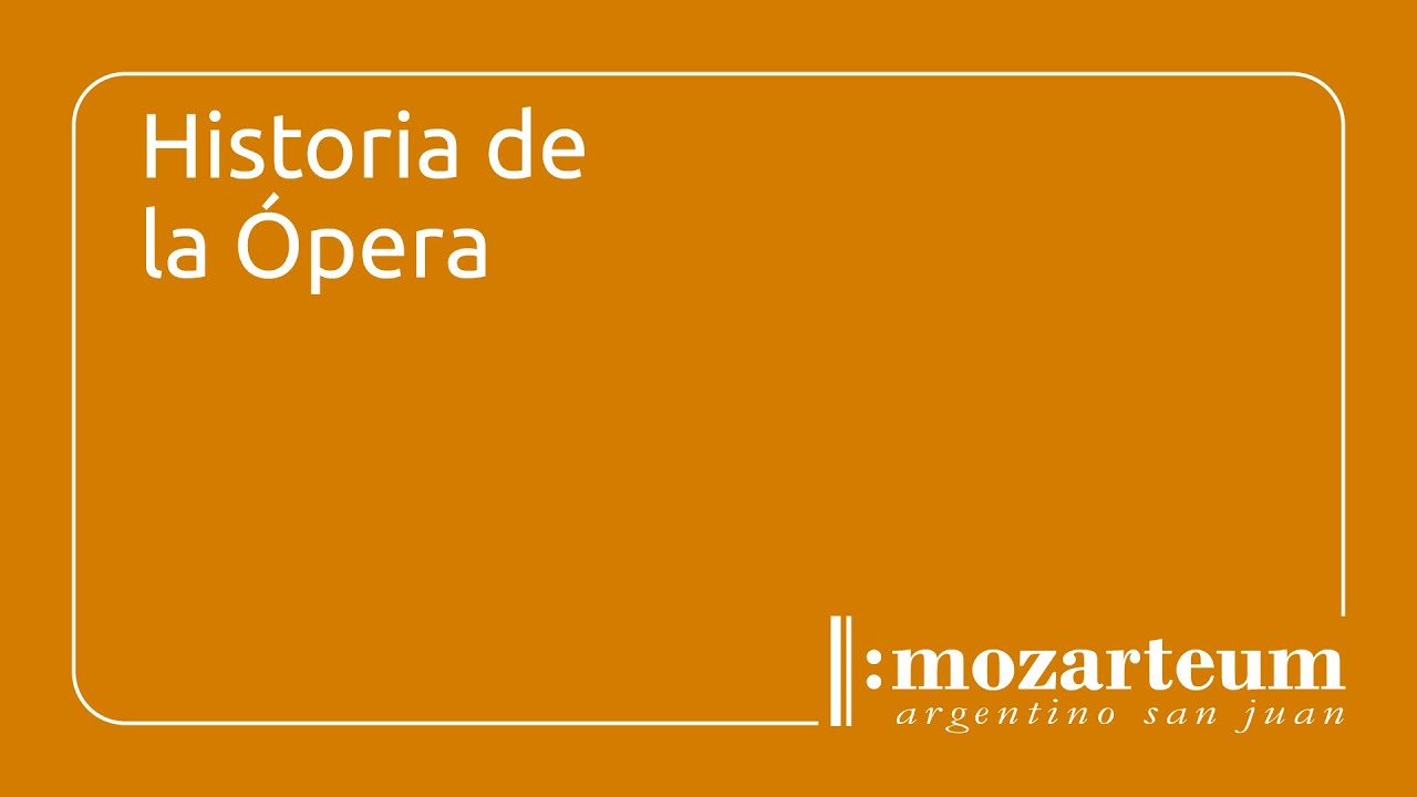Conociendo la música Historia de la ópera YouTube Conociendo la música Historia de la ópera YouTube