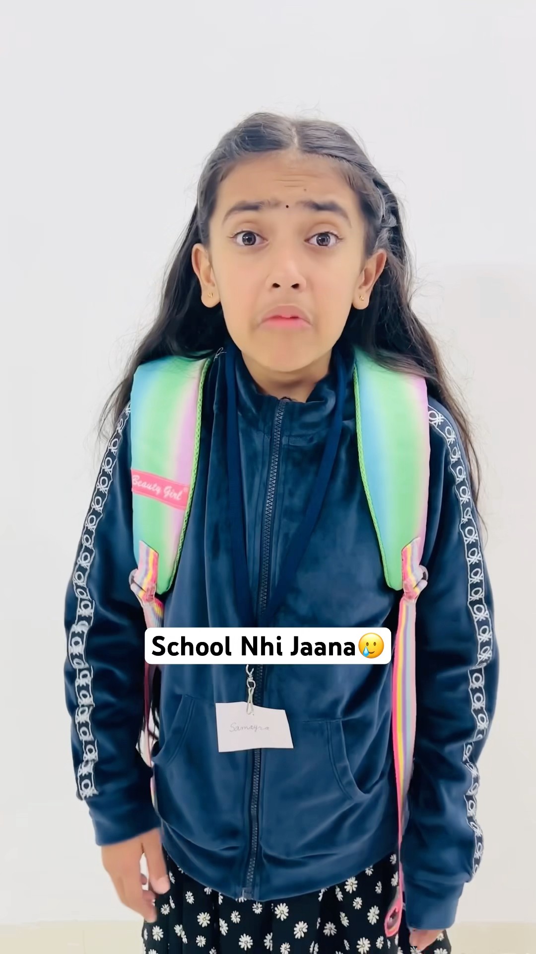 Samayra ne school kyu nhi jana??? #shorts #samayranarula #viralvideo #funnyvideo